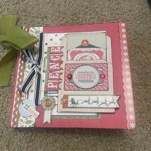 Christmas scrapbook